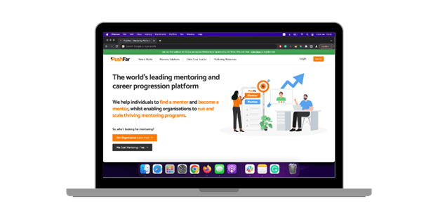 PushFar's Mentoring and Coaching Platform