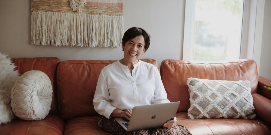 Woman on Laptop
