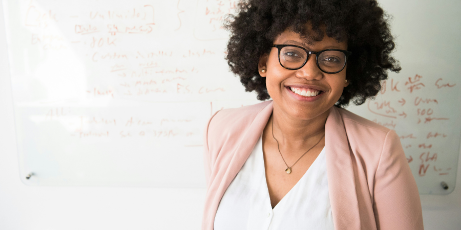 Woman Smiling