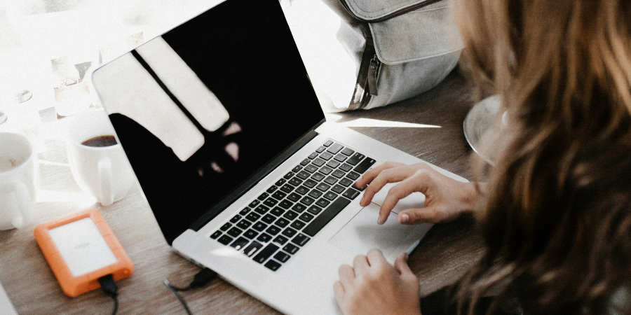 Woman on Laptop