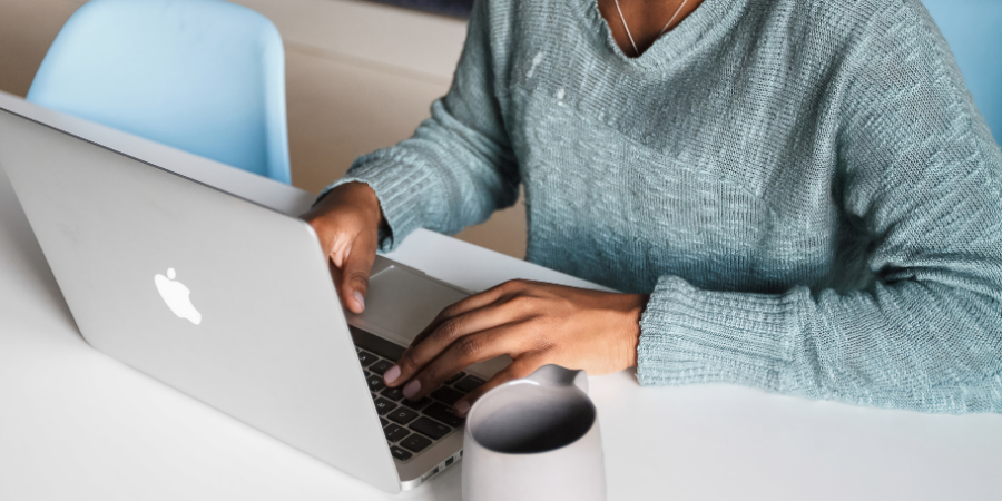 Woman on Laptop